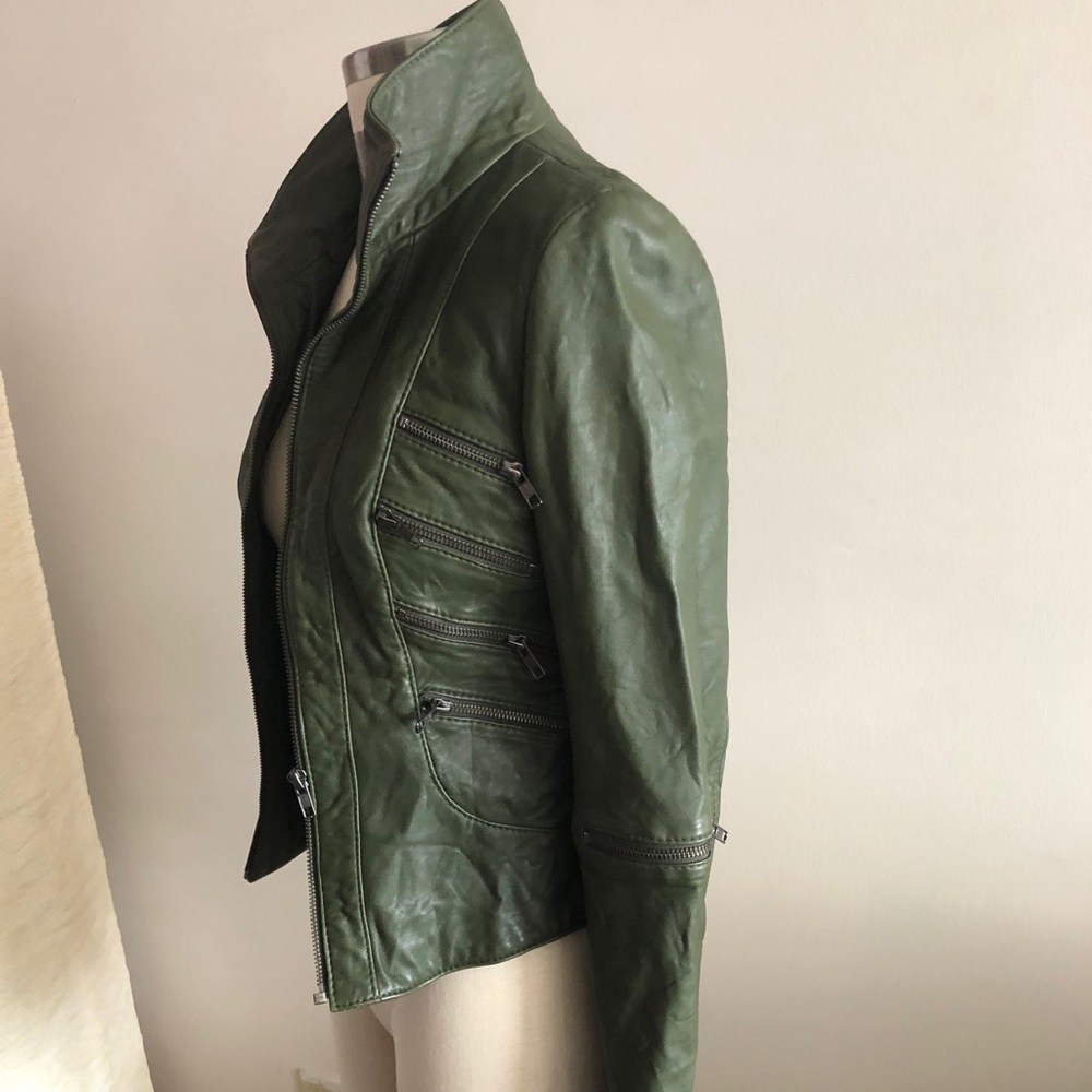 Genuine Leather Jacket - Picture 4 of 7